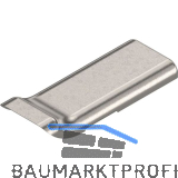 BLUM 95�/110� Scharnier-Abdeckkappe unbedruckt, Stahl vernickelt