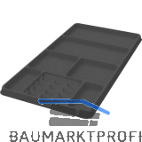 CONERO Schmuck- und Ringschale beflockt, schwarzgrau