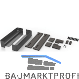 CONERO Zargenset Innenauszug H�he 72 mm, schwarz
