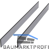 CONERO ESG f�r Innenauszug 72 H, Lichte Korpusbreite 710-770 mm, Floatglas grau