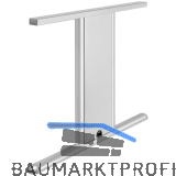 Tischgestell T 3000 Seitenteil V1 RAL 9006