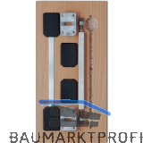 PLANO Top "Mega" Ausrichtbeschlag Alu blank, Industrieverpackung 50 Garnituren