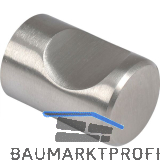 Knopf Skat � 15 mm, Tiefe 22 mm, Edelstahl geb�rstet