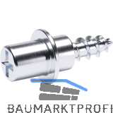 Bodentr�ger FLIPPER Eurobolzen Zubeh�r, Bohr � 3 mm, Stahl verzinkt