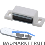 MACO Magnetschnapper Type 4, Haltekraft 4 kg, Kunststoff wei�