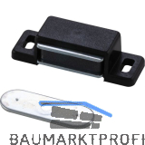 MACO Magnetschnapper Type 6, Haltekraft 6 kg, Kunststoff schwarz