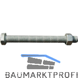 XYLX SB-Schraube EN15048-1 8.8U M20x 80 VG feuerverzinkt