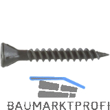 Schnellbauschraube f�r Faserzementplatte 3.9x30 - phosphatiert Feingewinde