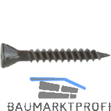 Schnellbauschraube f�r Faserzementplatte 3.9x35 - phosphatiert Feingewinde