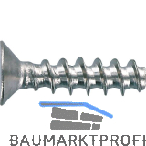 PLASFAST�-Schraube Senkkopf 3.5x 8 TX15 Stahl verzinkt-blau