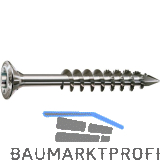 SPAX Holzfassadenschraube Linsensenkkopf 4.5x 50 TG TX20 A2 / Gro�packung