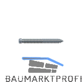 SPAX-RA Rahmenanker 7.5x150 Zylinderkopf Torx30 verzinkt