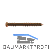 SPAX-D Holzterrassenschraube mit Zylinderkopf 5.0x 50 Torx 25 Edelstahl A2 antik