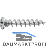 SFS-SPT/24 Beschlagschraube 4.3x30 PH 2 Stahl silber f�r Kunststoffprofile