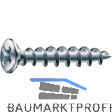 SPAX-FEX-KS Fensterbauschraube 4.2x 22 PH 2 Stahl silber f�r Kunststoffprofile