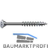 SPAX Holzbauschraube TK Universal 5.0x 77 TG Torx 20 Wirox-Silber mit Bewertung