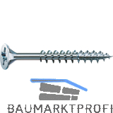 SPAX Senkkopf 5.0x 65 Teilgewinde Pozidriv 2 Wirox-Silber mit Bewertung