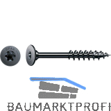SPAX Korpusschraube ohne Linse 4.0x 30 TG TX20 - Stahl BLAX