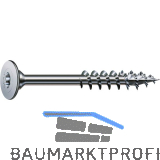 SPAX Korpusschraube ohne Linse 4.0x 34 TG TX20 - Stahl vernickelt