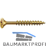 SPAX Senkkopf 5.0x100 Teilgewinde Pozidriv 2 Yellox mit Bewertung