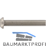 ~ISO7380-1 Sicherheitsschraube FRK M 5x30 mit TX25 und PIN - Edelstahl A2