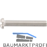Einwegsicherheitsschraube - Halbrundkopf M 5x12 - Edelstahl A2
