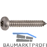 DIN7981C 3.5x 38 Torx15 verzinkt Linsen-Blechschraube ~ISO14585