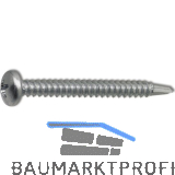 DIN7504N 3.5x 22 Phillips-KS verzinkt Linsen-Bohrschraube ~ISO15481