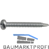 DIN7504N 6.3x 25 Phillips-KS verzinkt Linsen-Bohrschraube ~ISO15481