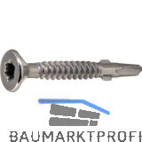 DIN7504 5.5x50 Torx 25 verzinkt Fl�gelbohrschraube Senkkopf
