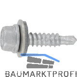 REISSER RP-r, REFABO Plus Bohrschraube 6.3x25/E16 Bi-Metall A2 f�r bis 2 mm