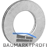 NORD-LOCK Keilsicherungsscheiben NL14sp zinklamellenbeschichtet, nach DIN25201
