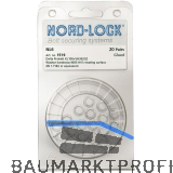 NORD-LOCK Keilsicherungsscheiben NL 6 zinklamellenbeschichtet, - Blister SB-20