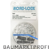 NORD-LOCK Keilsicherungsscheiben NL 8 zinklamellenbeschichtet, - Blister SB-20