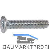 DIN7500ME (MT) M 6x12 Torx 30 verzinkt gewindefurchende Senkschr.