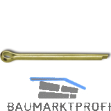 ISO1234 5.0X 63 Messing blank Splint (DIN94)