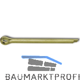 ISO1234 6.3X 63 Messing blank Splint (DIN94)