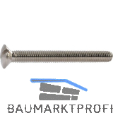 DIN964A M 5X 80 Messing vernickelt Linsenschraube