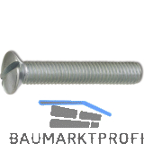 DIN964A 4.8 M 5x 16 verzinkt Linsensenkschraube mit Schlitz