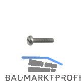 ~ISO1580 4.8 M 5x 12 verzinkt Flachkopfschraube mit Schlitz (DIN85A)