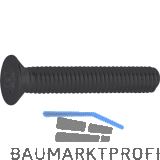 DIN965A 04.8 M 4x 16 TX20 verzinkt-schwarz Senkschraube (�hnl.ISO14581)