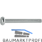 ISO14583 4.8 M 5x50 Torx 25 verzinkt Linsenschraube (DIN7985A)