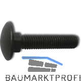 DIN603 M10x 25 blank Torbandschraube ohne Mutter