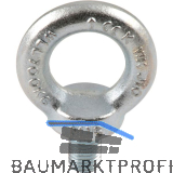 DIN580 M24 verzinkt Ringschraube mit CE Kennzeichnung