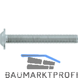 ISO7380-2 010.9 M 6x 14 verzinkt-blau Linsenschraube mit Flansch und ISK