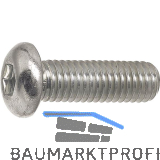 ~ISO7380 08.8 M 6x 35 Torx 30 verzinkt Linsenschraube