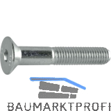 ISO10642 010.9 M 3x 12 verzinkt Senkschraube mit Innensechskant (~DIN7991)