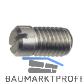 DIN427 14H M 4x 12 verzinkt Schaftschraube mit Schlitz und Kegelkuppe