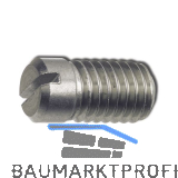 DIN427 14H M 5x 10 verzinkt Schaftschraube mit Schlitz und Kegelkuppe