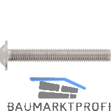 ISO7380-2 010.9 M 4x 8 verzinkt-blau Linsenschraube mit Flansch und ISK